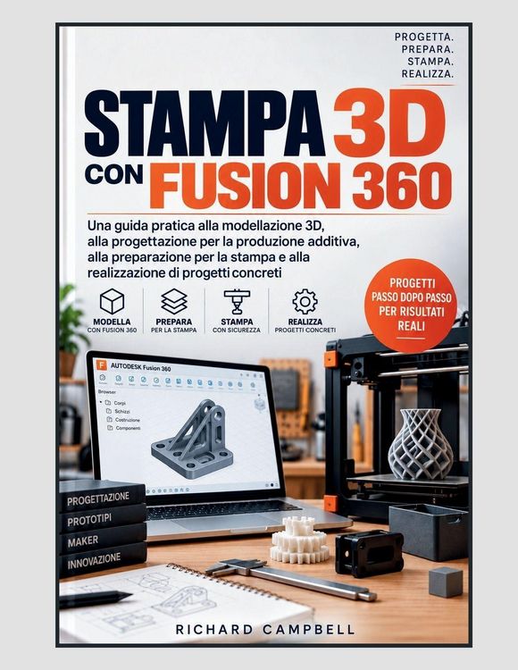 Produktbild: Stampa 3D con Fusion 360