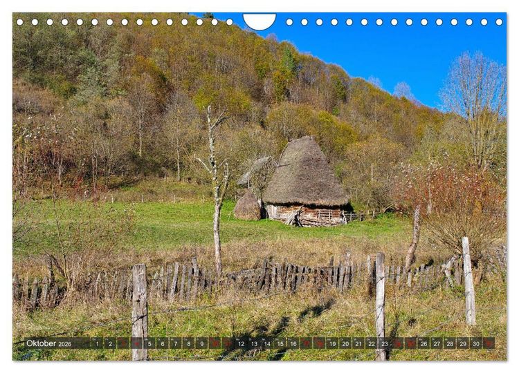 Produktbild: TransApuseni - Sch&ouml;nste Panoramastra&szlig;e in Siebenb&uuml;rgen (Wandkalender 2026 DIN A4 quer), CALVENDO Monatskalender