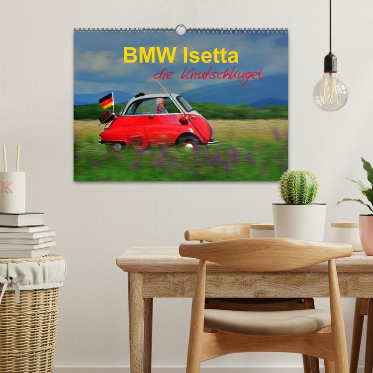 Produktbild: BMW Isetta - Die Knutschkugel (Wandkalender 2026 DIN A3 quer), CALVENDO Monatskalender