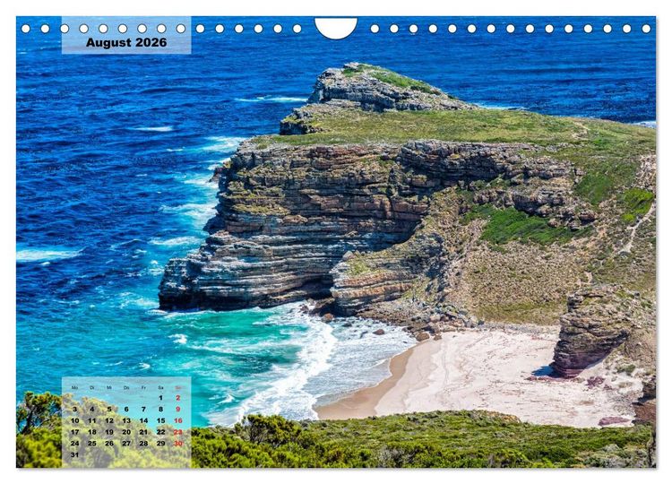 Produktbild: S&uuml;dafrika &ndash; Kapstadt und Westkap (Wandkalender 2026 DIN A4 quer), CALVENDO Monatskalender