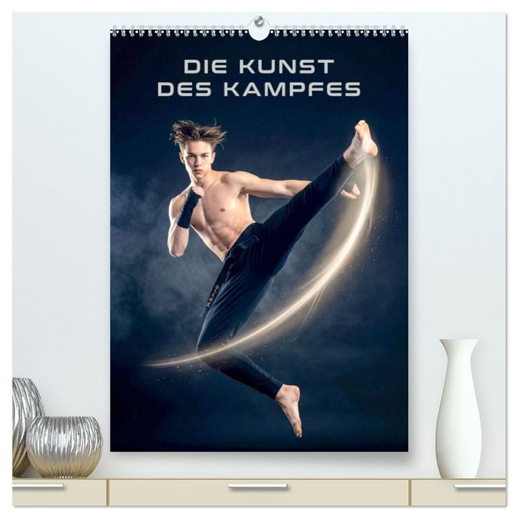 Produktbild: Die Kunst des Kampfes (hochwertiger Premium Wandkalender 2027 DIN A2 hoch), Kunstdruck in Hochglanz
