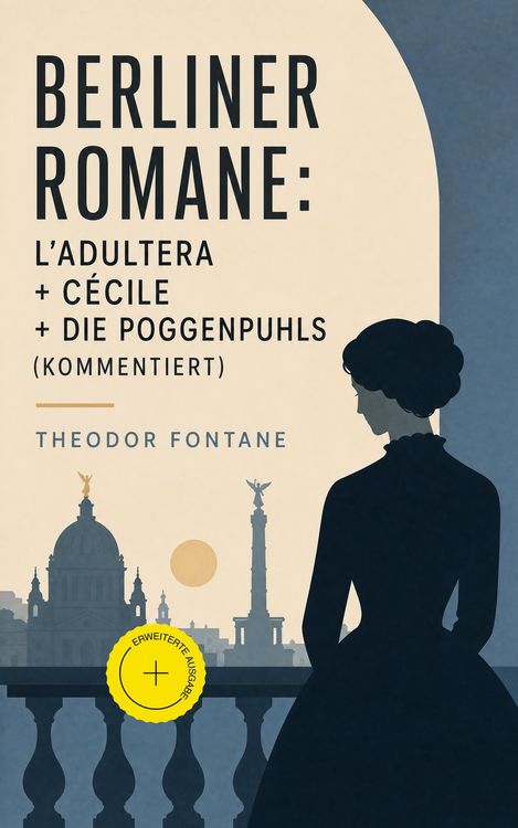 Produktbild: Berliner Romane: L'Adultera + C&eacute;cile + Die Poggenpuhls (Kommentiert)
