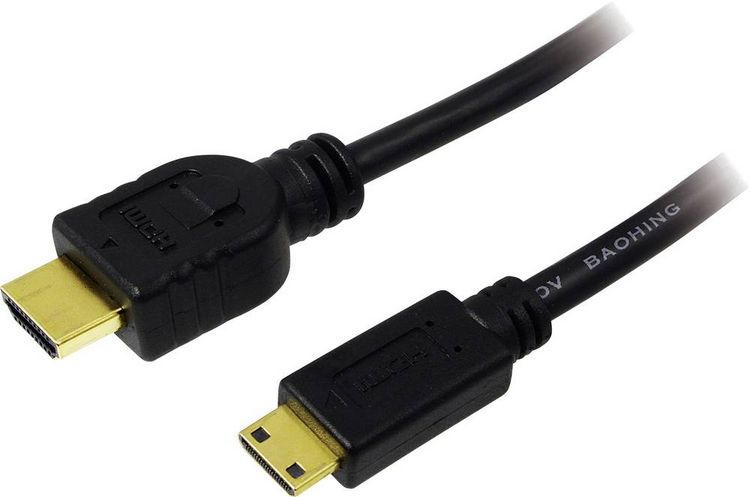 Anschlusskabel HDMI, Typ A, Stecker Vergoldet, Länge Wahlweise 0,5 Bis