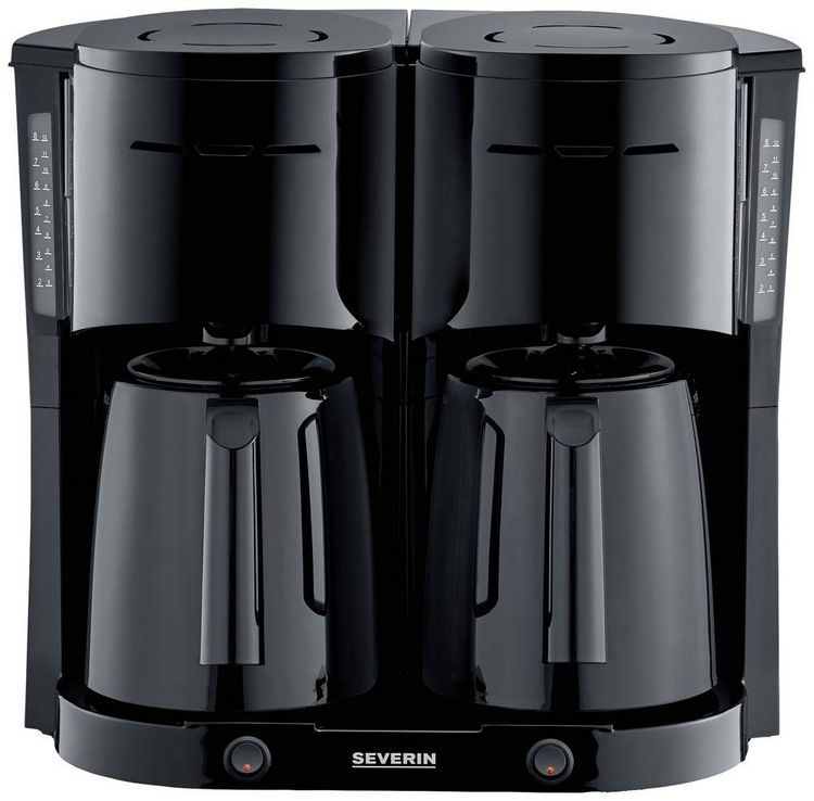 Produktbild: Severin KA 9315 Kaffeemaschine Schwarz Fassungsverm&ouml;gen Tassen=16 Isolierkanne