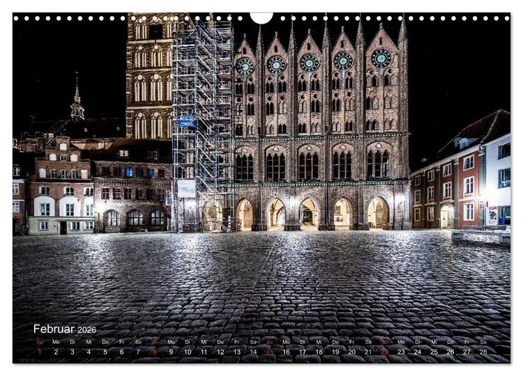Produktbild: Im Osten viel Sch&ouml;nes - Stralsund (Wandkalender 2026 DIN A3 quer), CALVENDO Monatskalender