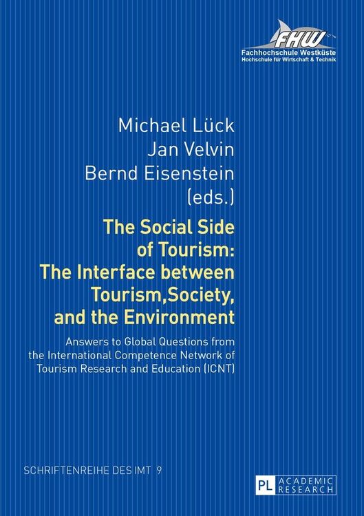 Produktbild: The Social Side of Tourism: The Interface between Tourism, Society, and the Environment