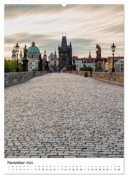 Produktbild: Prachtvolles Prag (Wandkalender 2026 DIN A2 hoch), CALVENDO Monatskalender