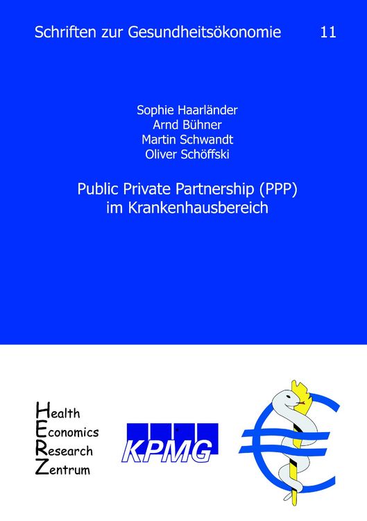 Produktbild: Public Private Partnership (PPP) im Krankenhausbereich