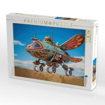 Produktbild: CALVENDO Puzzle Luftschiff-Fantasie | 1000 Teile Lege-Gr&ouml;&szlig;e 64x48cm Foto-Puzzle f&uuml;r gl&uuml;ckliche Stunden