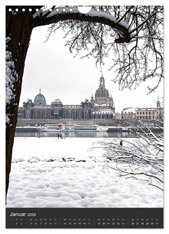 Produktbild: Mein Dresden (Wandkalender 2026 DIN A4 hoch), CALVENDO Monatskalender