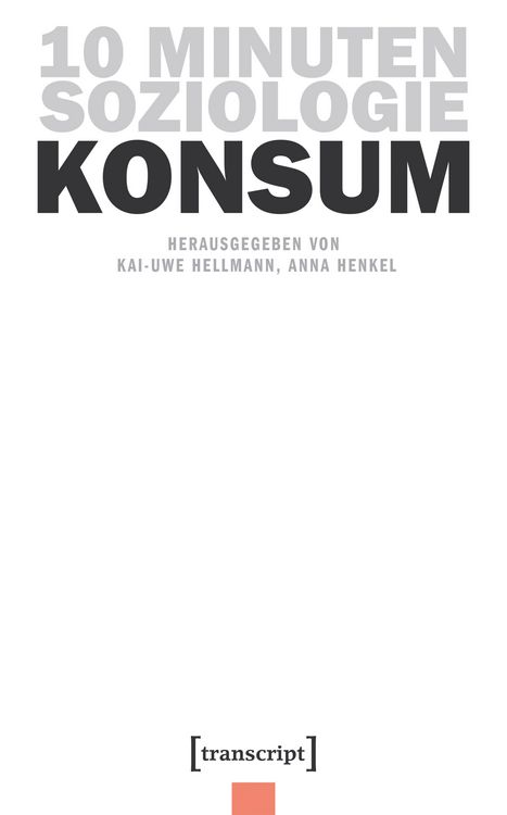 Produktbild: 10 Minuten Soziologie: Konsum