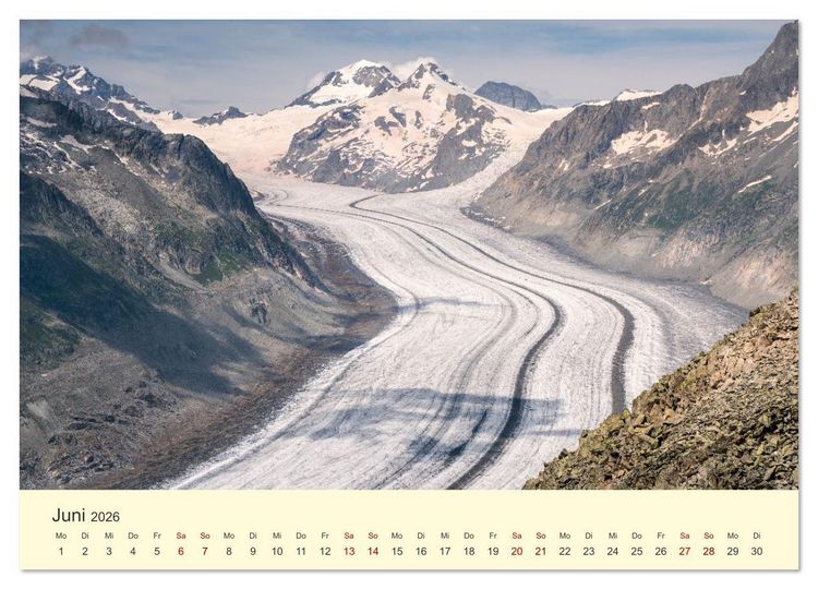 Produktbild: Schweiz - Die gr&uuml;ne Lunge Europas (hochwertiger Premium Wandkalender 2026 DIN A2 quer), Kunstdruck in Hochglanz