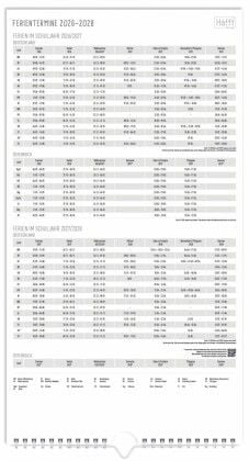 Produktbild: Familienplaner 26/27 Wand-Kalender 5-spaltig [Rainbow] 17 Monate