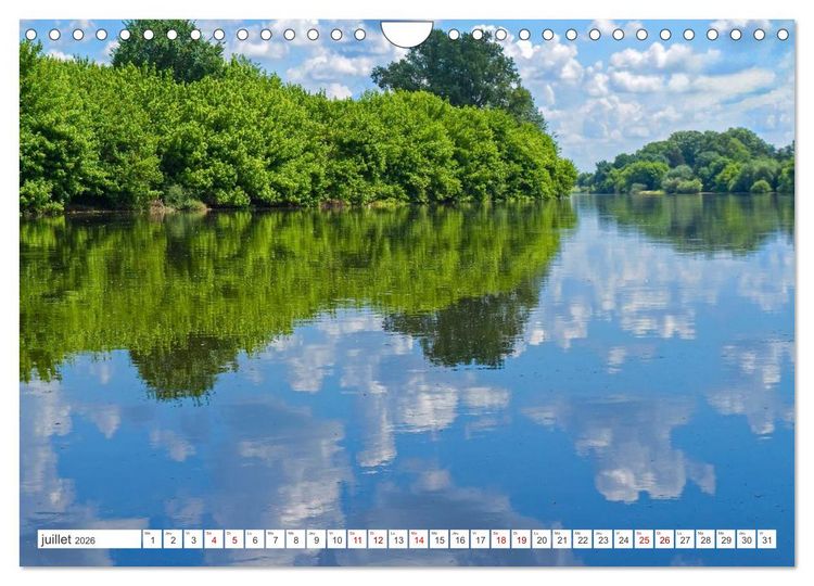 Produktbild: D&eacute;couvrir la r&eacute;gion Nouvelle-Aquitaine (Calendrier mural 2026 DIN A4 vertical), CALVENDO calendrier mensuel