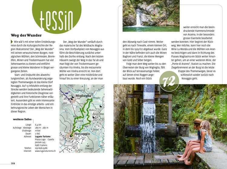 Produktbild: K&uuml;mmerly+Frey Erlebnis Schweiz Wandern mit Kindern - Wanderf&uuml;hrer