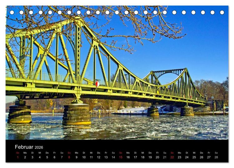 Produktbild: Potsdam Impressionen (Tischkalender 2026 DIN A5 quer), CALVENDO Monatskalender