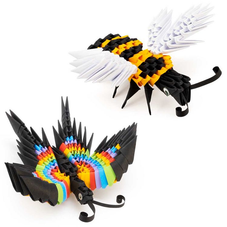 Produktbild: ORIGAMI 3D Bee and Buterfly