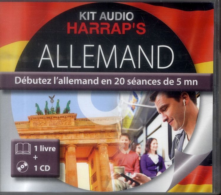 Produktbild: Harrap's Kit Audio Allemand Debutez L'allemand En 20 Seances De 5 Mn