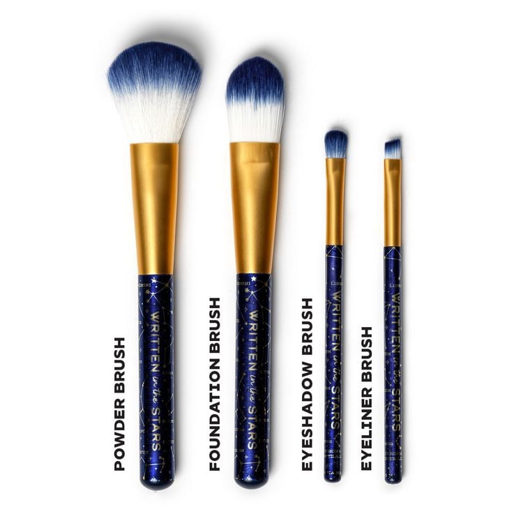 Produktbild: Legami Set mit 4 Schminkpinseln - Oh My Glow! - Sterne