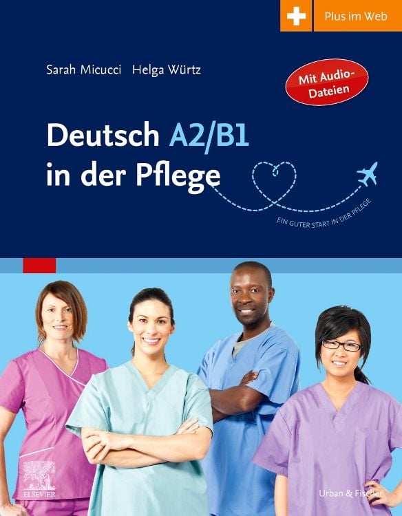 Produktbild: Deutsch A2/B1 in der Pflege