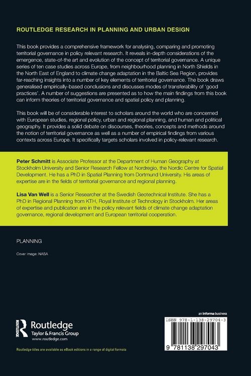 Produktbild: Territorial Governance across Europe