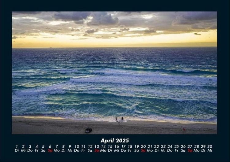 Produktbild: Meereslandschaft 2025 Fotokalender DIN A4