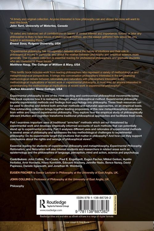 Produktbild: Experimental Philosophy, Rationalism, and Naturalism