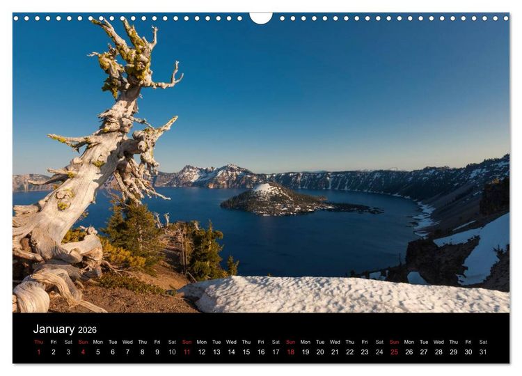 Produktbild: USA Nature Deluxe (Wall Calendar 2026 DIN A3 landscape), CALVENDO 12 Month Wall Calendar