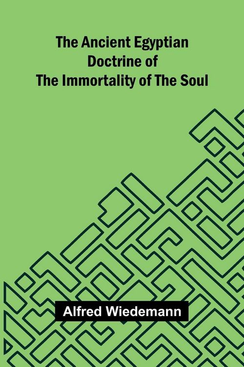 Produktbild: The Ancient Egyptian Doctrine of the Immortality of the Soul