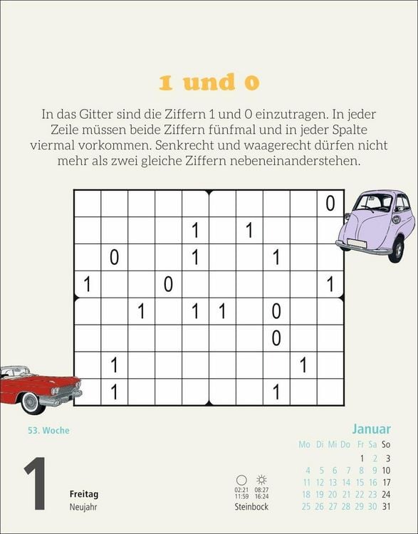 Produktbild: Stefan Heine Rentnerr&auml;tsel Tagesabrei&szlig;kalender 2027