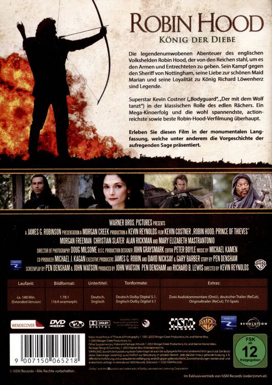 Produktbild: Robin Hood - K&ouml;nig der Diebe