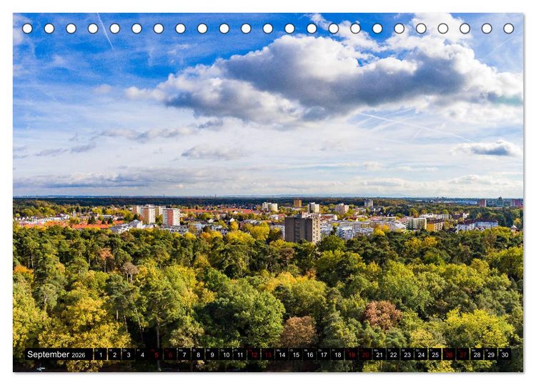 Produktbild: R&uuml;sselsheim am Main (Tischkalender 2026 DIN A5 quer), CALVENDO Monatskalender