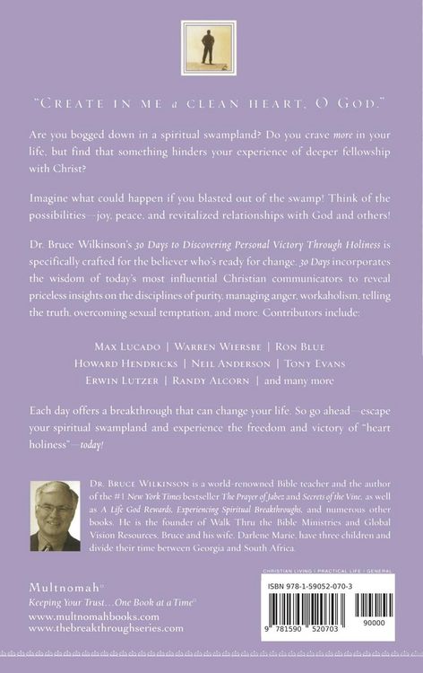 Produktbild: 30 Days to Discovering Personal Victory through Holiness