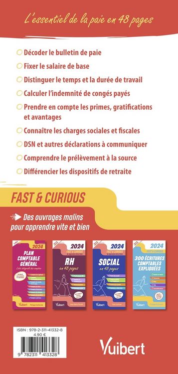 Produktbild: Fast & Curious ; Paie (Edition 2024)