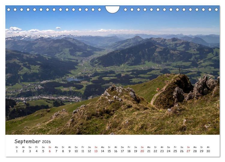 Produktbild: Kitzb&uuml;hel. Die Stadt im Herz der Alpen (Wandkalender 2026 DIN A4 quer), CALVENDO Monatskalender