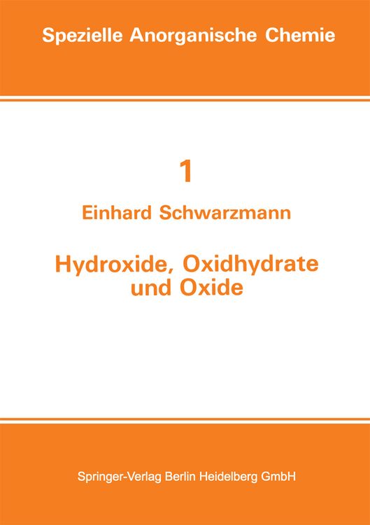 Produktbild: Hydroxide, Oxidhydrate und Oxide