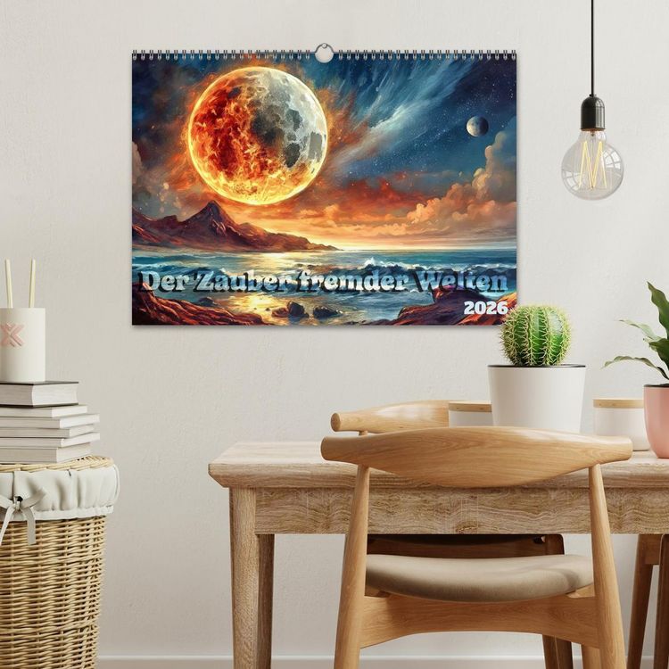 Produktbild: Der Zauber fremder Welten (Wandkalender 2026 DIN A3 quer), CALVENDO Monatskalender