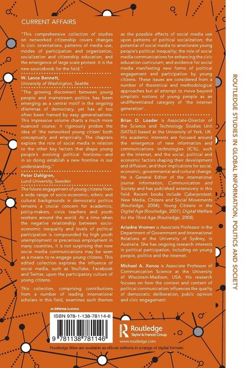 Produktbild: The Networked Young Citizen