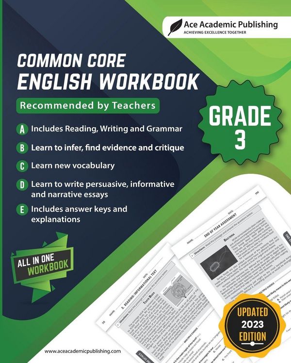 Produktbild: Common Core English Workbook