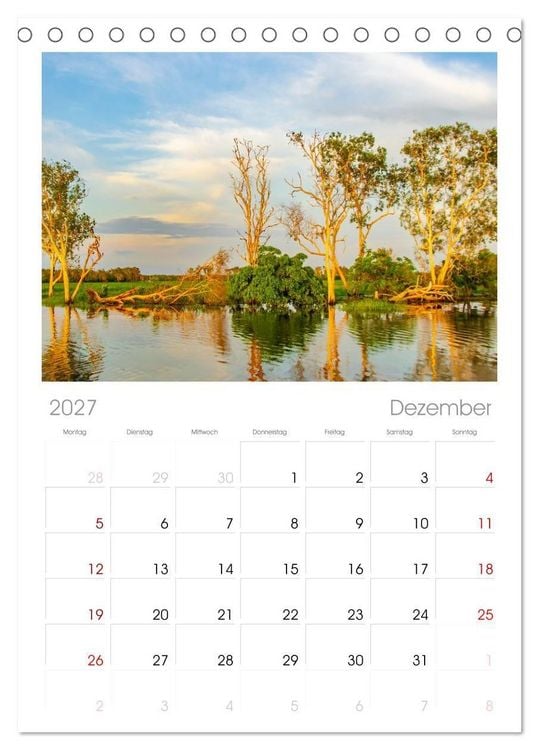 Produktbild: Faszination Australien - eine Traumreise (Tischkalender 2027 DIN A5 hoch), CALVENDO Monatskalender