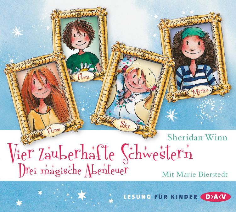 Produktbild: Vier zauberhafte Schwestern - Drei magische Abenteuer,6 Audio-CD