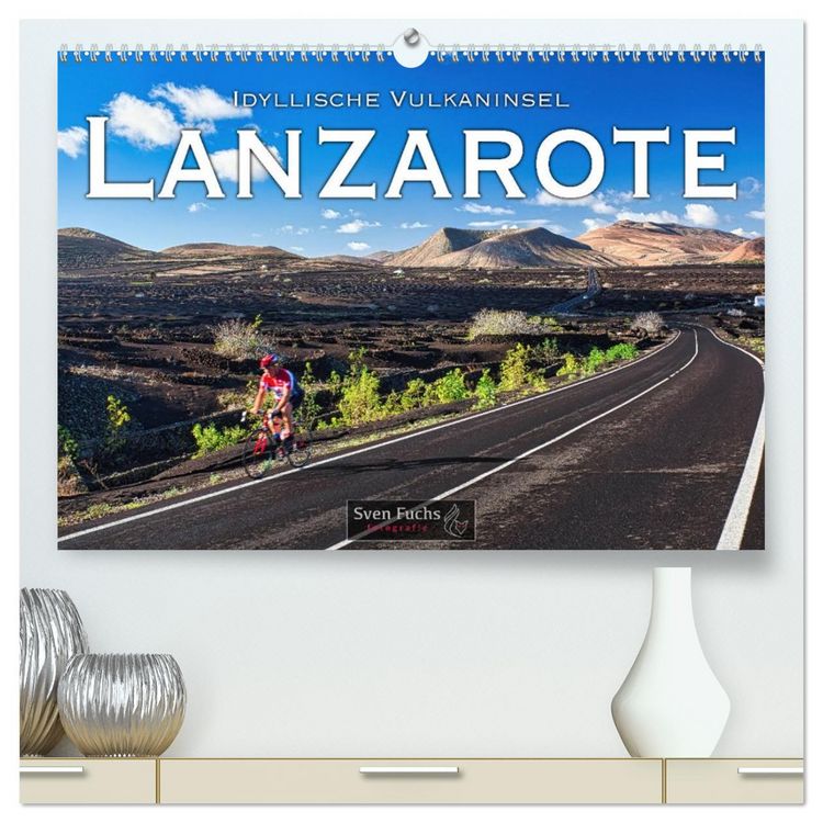 Produktbild: Idyllische Vulkaninsel Lanzarote (hochwertiger Premium Wandkalender 2026 DIN A2 quer), Kunstdruck in Hochglanz