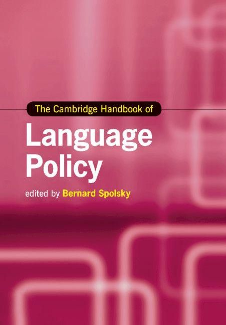Produktbild: The Cambridge Handbook of Language Policy