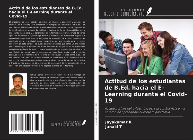 Produktbild: Actitud de los estudiantes de B.Ed. hacia el E-Learning durante el Covid-19