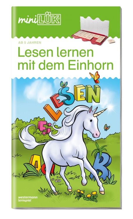 Produktbild: miniL&Uuml;K -  Lesen mit dem Einhorn