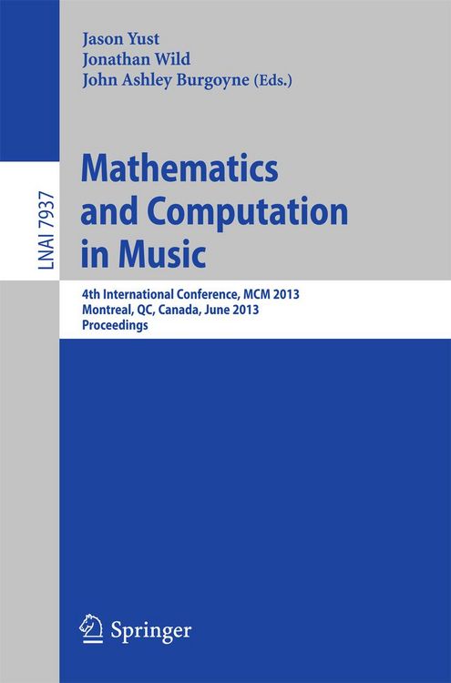 Produktbild: Mathematics and Computation in Music