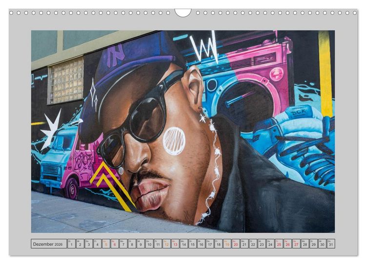 Produktbild: Street Art New York &ndash; Ikonen der Wandkunst (Wandkalender 2026 DIN A3 quer), CALVENDO Monatskalender