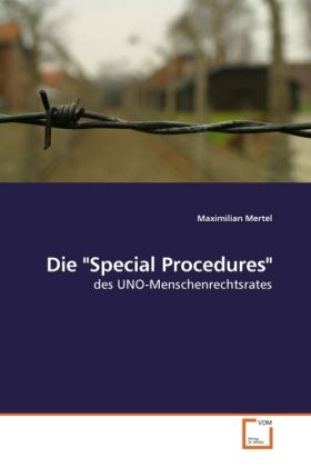 Produktbild: Mertel, M: Die "Special Procedures"