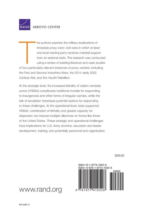 Produktbild: Proxy Warfare in Strategic Competition