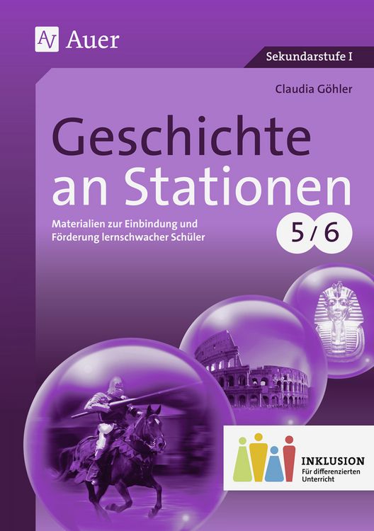 Produktbild: Geschichte an Stationen 5-6 Inklusion